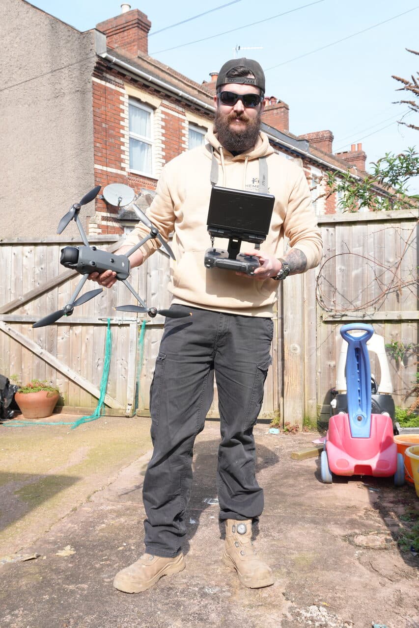 Sam Hembury - drone survey operator
